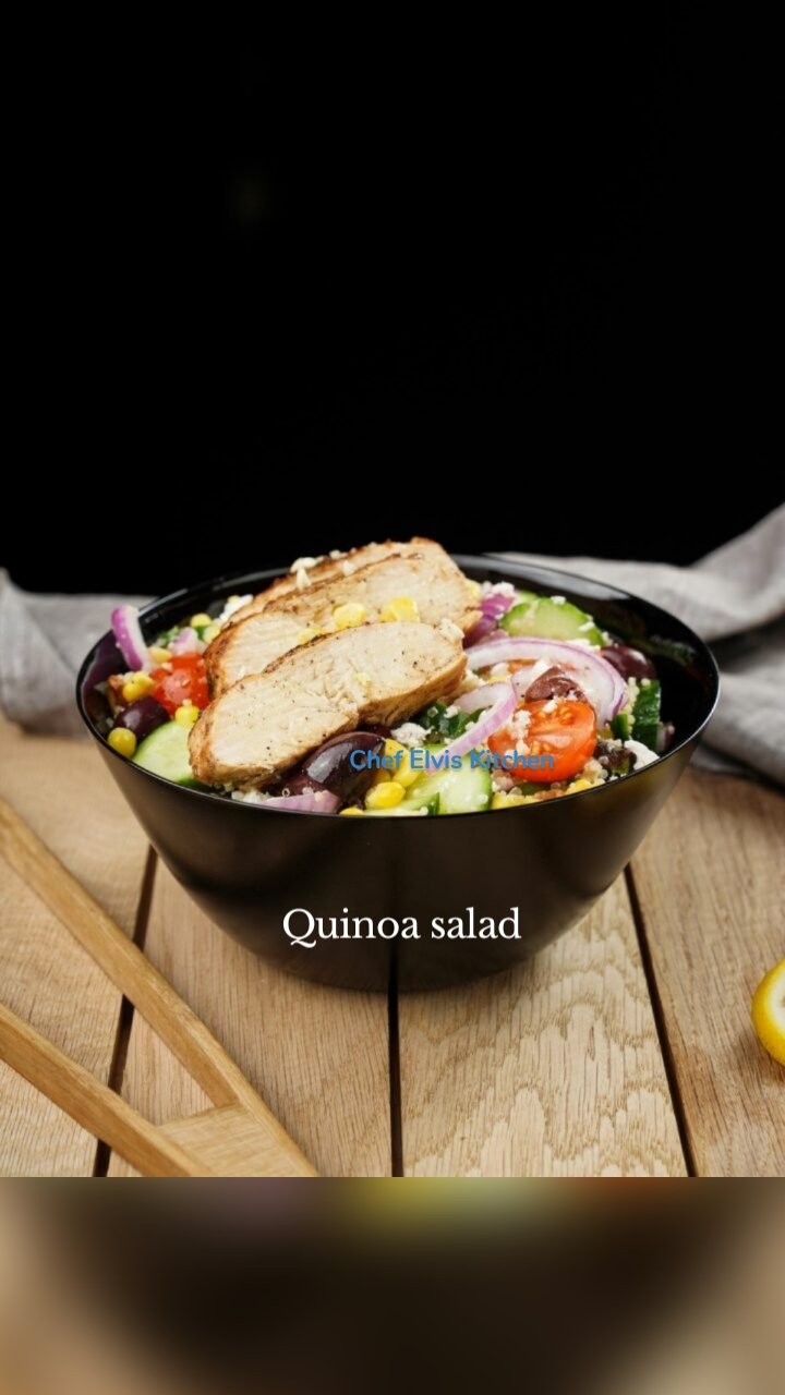 Chef Elvis Kitchen Quinoa salad